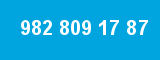 982 809 17 87 982 809 17 87